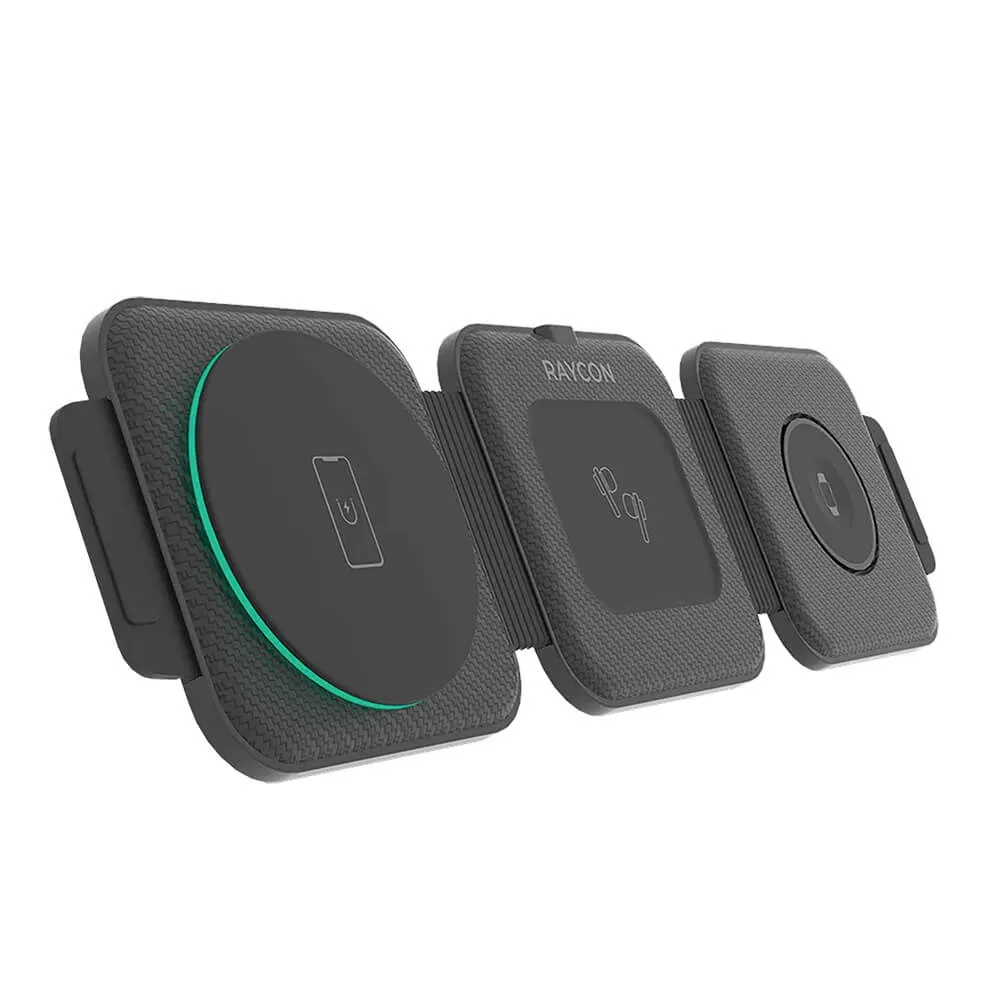 Wireless Charging Pad with Night Light - 10.75 x 2.75 in - product view 5