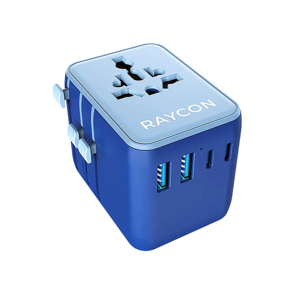 Universal Travel Adapter with USB-C Fast Charging - 45W - product view 5