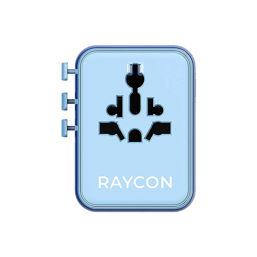 Universal Travel Adapter with USB-C Fast Charging - 45W - product view 6