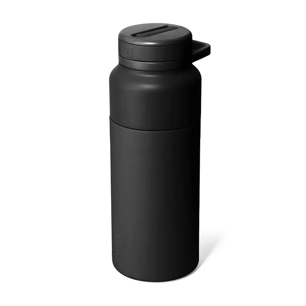 Insulated Water Bottle with Straw Lid - 35 oz - product view 2