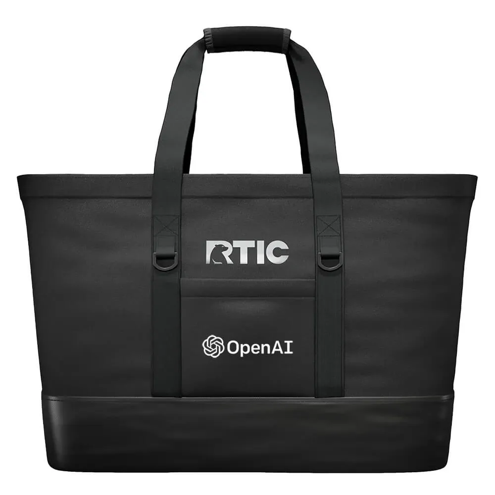 Insulated Tote Bag with Waterproof Base - 18 x 15 in