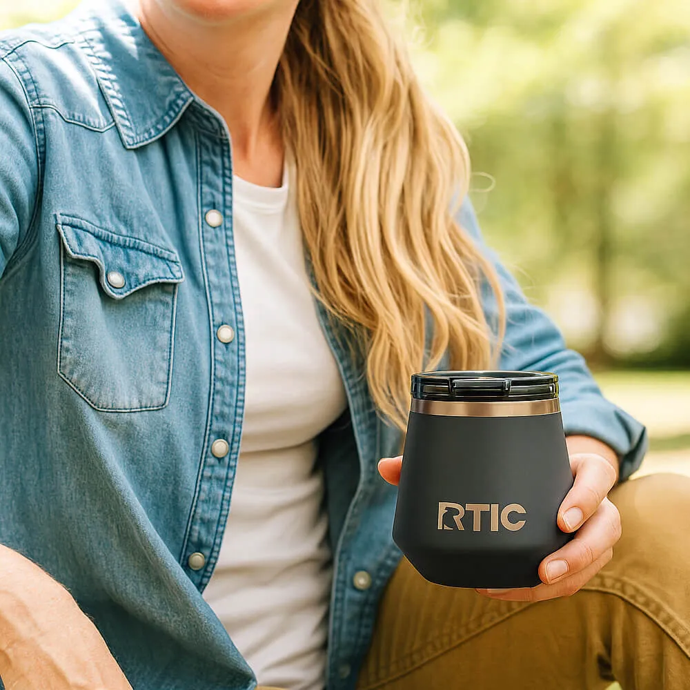 Lowball Tumbler with Soft-Touch Exterior - 10 oz - product view 12