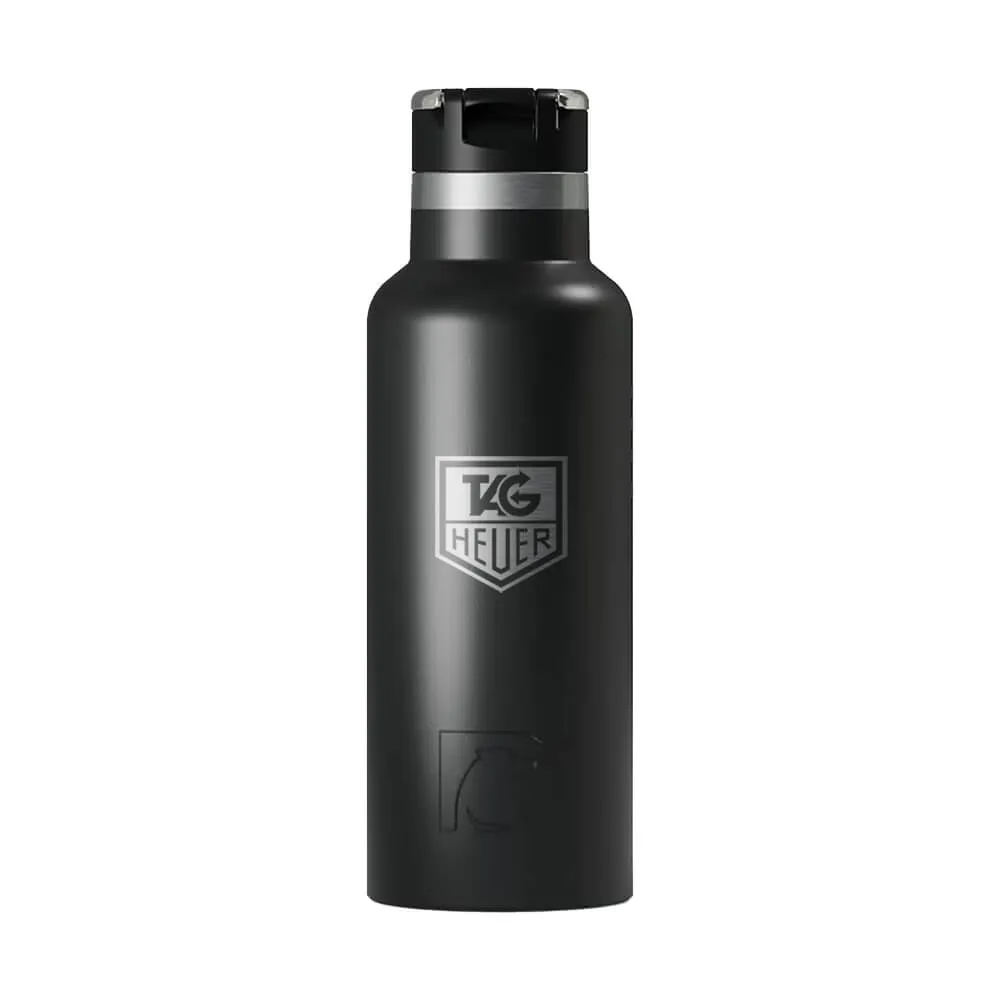 Water Bottle with Recessed Handle and Ceramic Lining - 16 oz