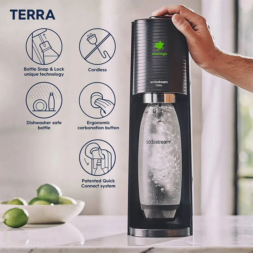 Sparkling Water Maker with Quick Connect - 7.9 x 5 x 17 in - product view 2