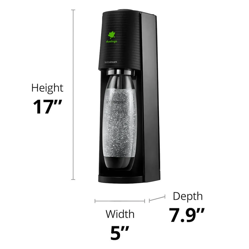 Sparkling Water Maker with Quick Connect - 7.9 x 5 x 17 in - product view 7