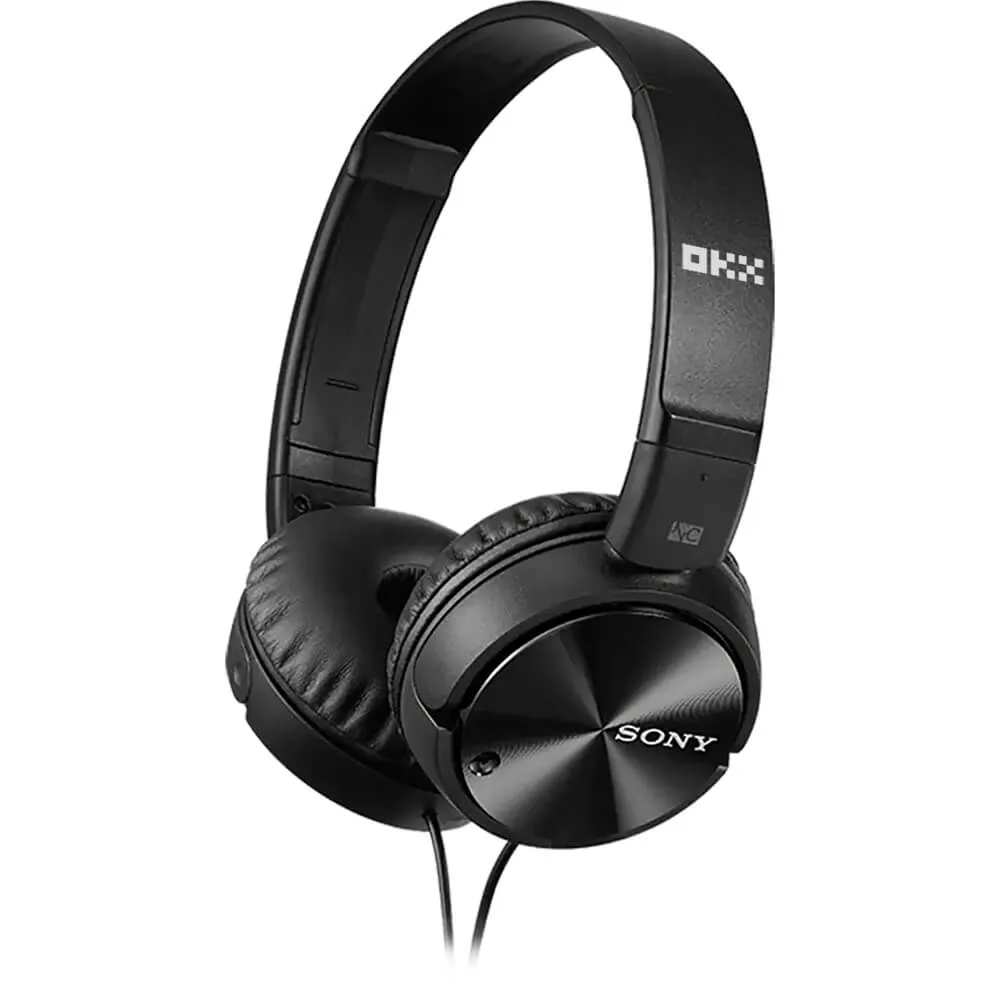 Headphones Noise Canceling On-Ear - 80 Hour Battery