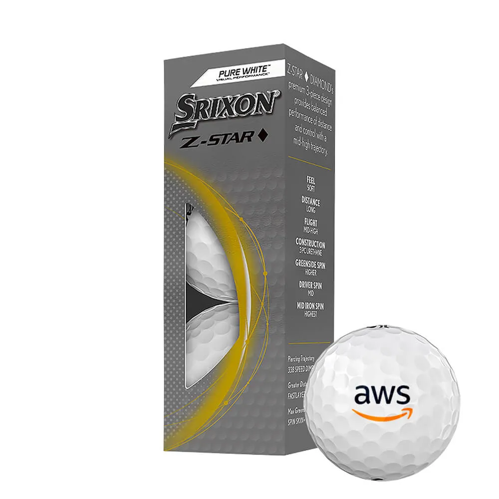 Golf Ball Sleeve Z-Star Diamond Spin Control (3 Pack)