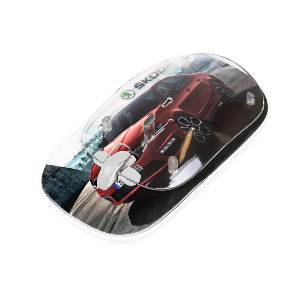 Wireless Mouse Full-Color Graphics Surface Design