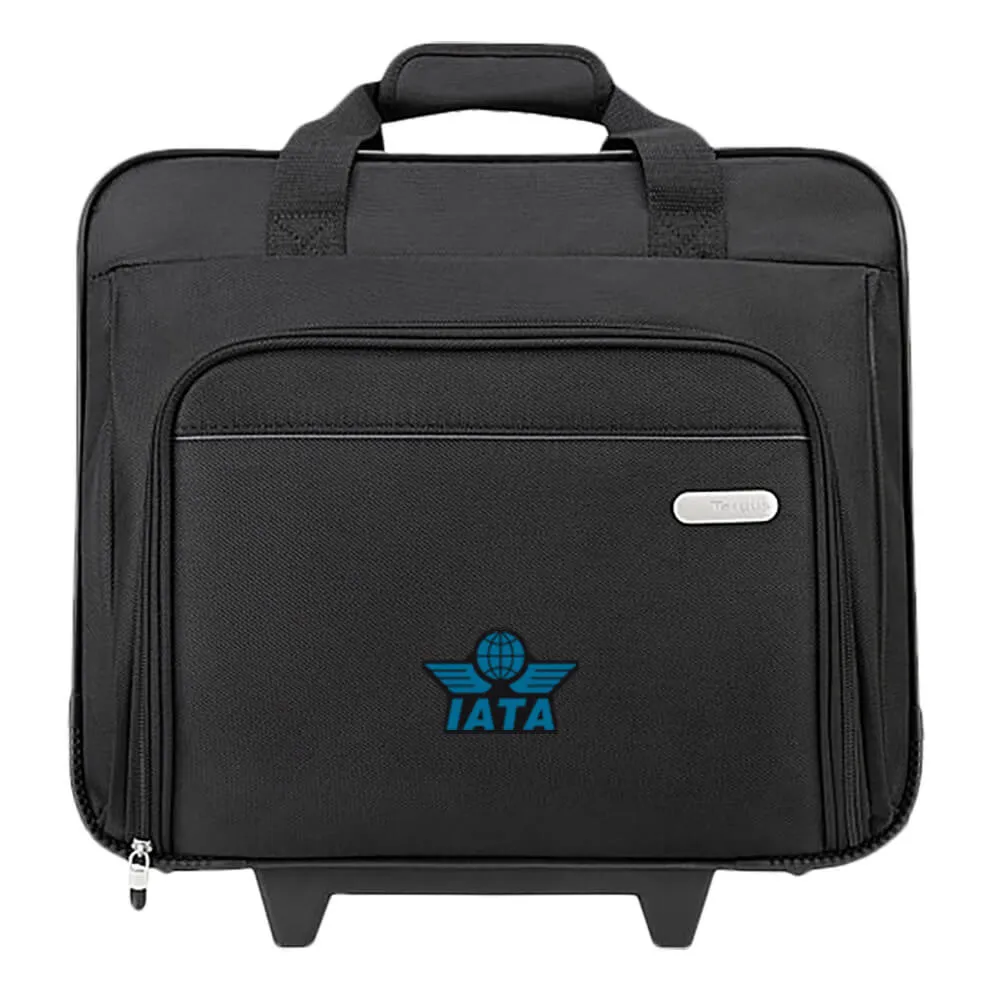 Rolling Laptop Case Water Resistant Workstation - 16 inch