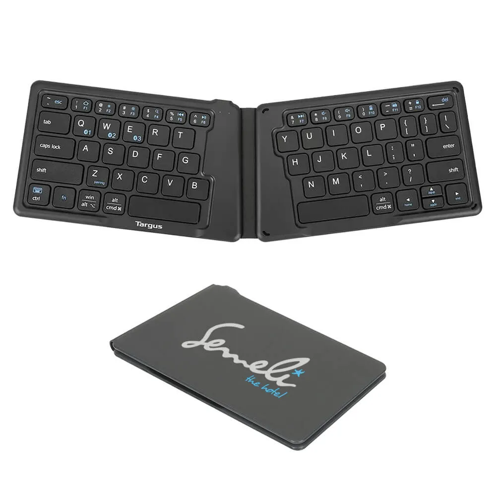 Ergonomic Foldable Bluetooth Keyboard Antimicrobial