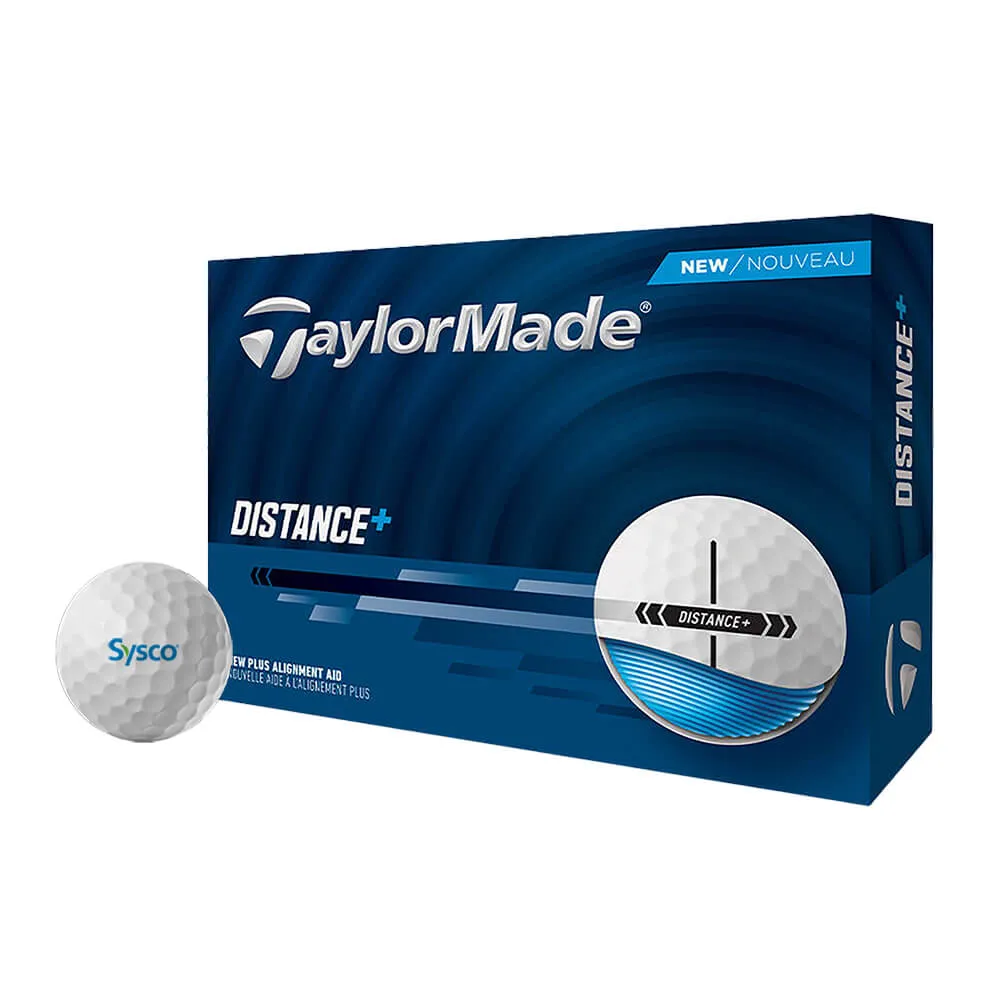 TaylorMade Golf Balls Distance+ Extended Flight Dimple - (12 Pack)