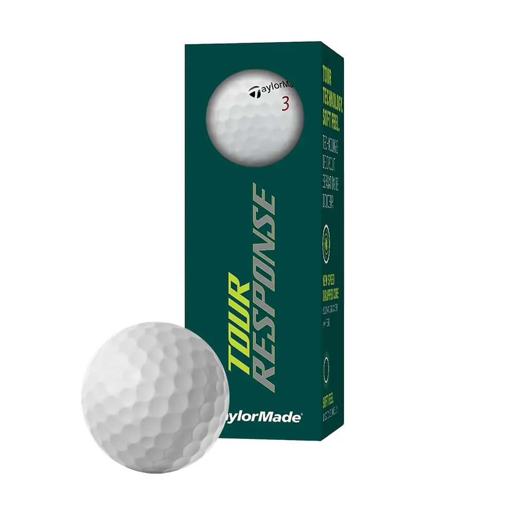 TaylorMade Golf Balls Tour Response Urethane Cover - (3 Pack) - product view 3