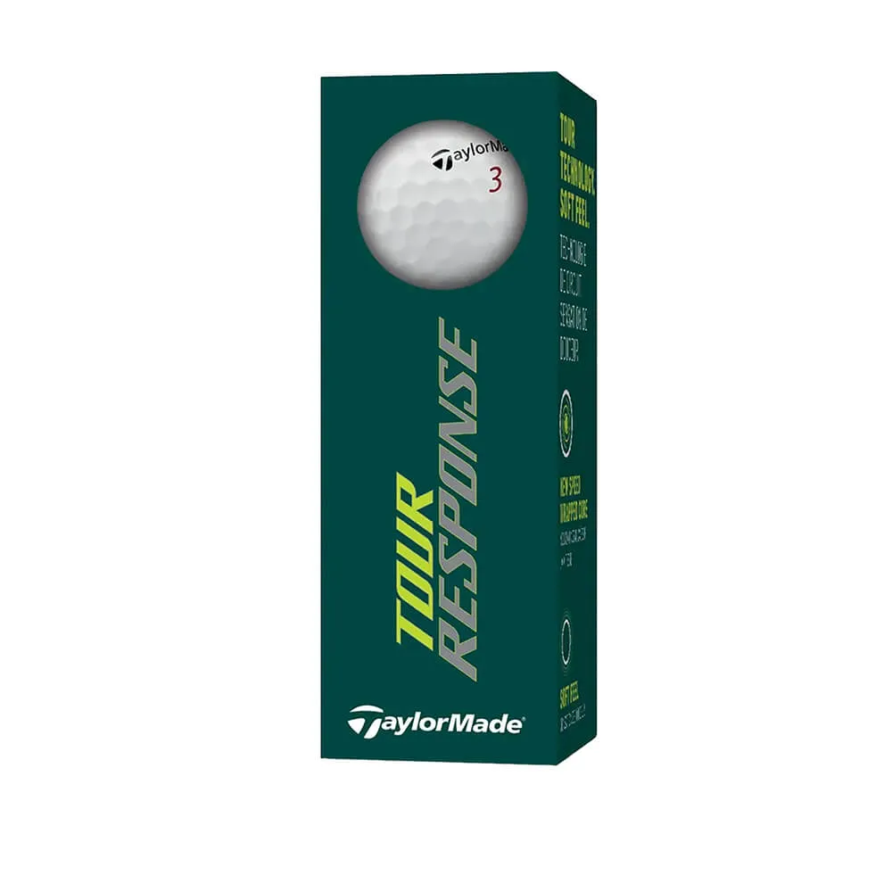 TaylorMade Golf Balls Tour Response Urethane Cover - (3 Pack) - product view 4