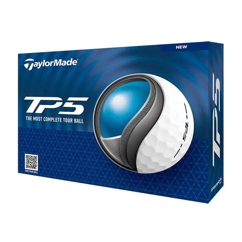 TaylorMade Golf Balls TP5 Five-Layer Tour Ball - (12 Pack) - product view 6