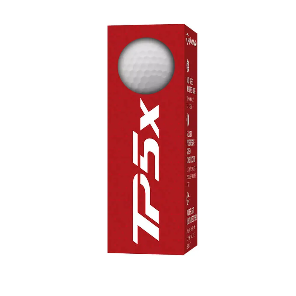TaylorMade Golf Balls TP5x Five-Layer Tour Ball - (3 Pack) - product view 3