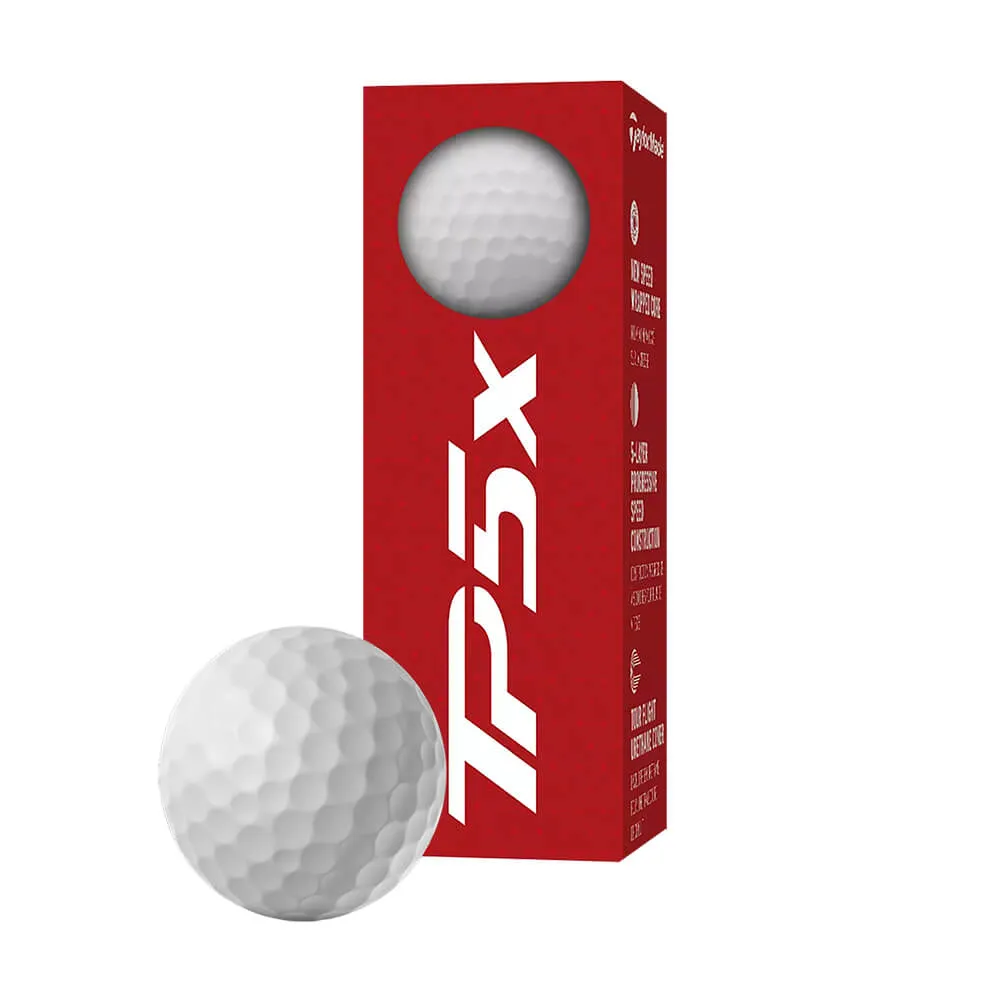 TaylorMade Golf Balls TP5x Five-Layer Tour Ball - (3 Pack) - product view 6