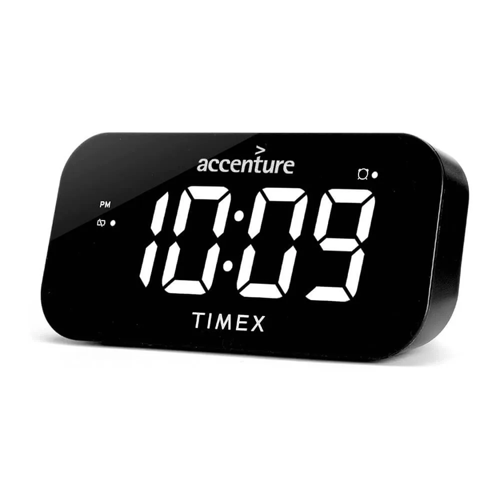 Alarm Clock Dual Display with USB Charging - 1.8 in