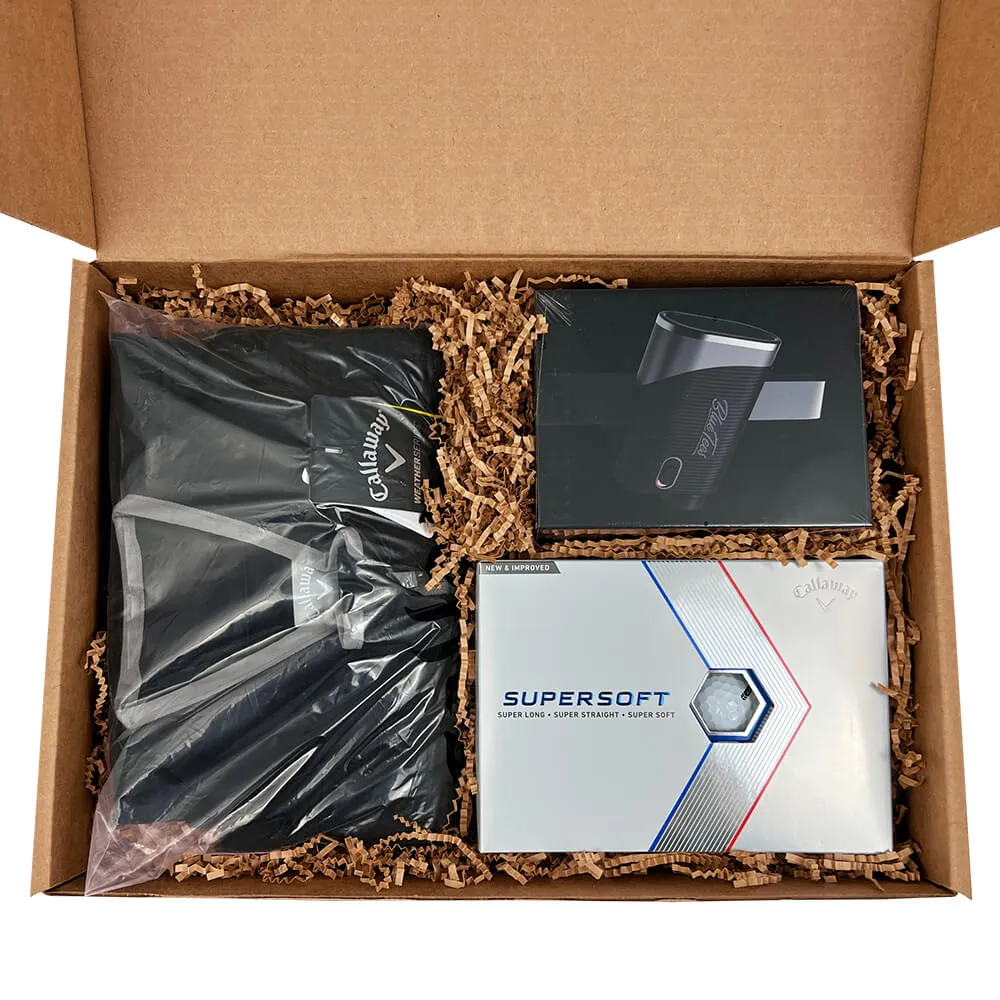 Golf Gift Set Pullover Balls Rangefinder Pro