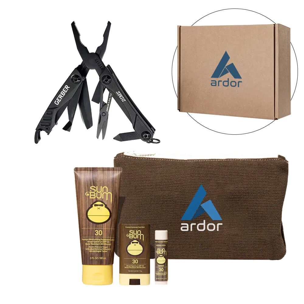 Multi-Tool Gift Set Sun Care Kit and Mini Tool