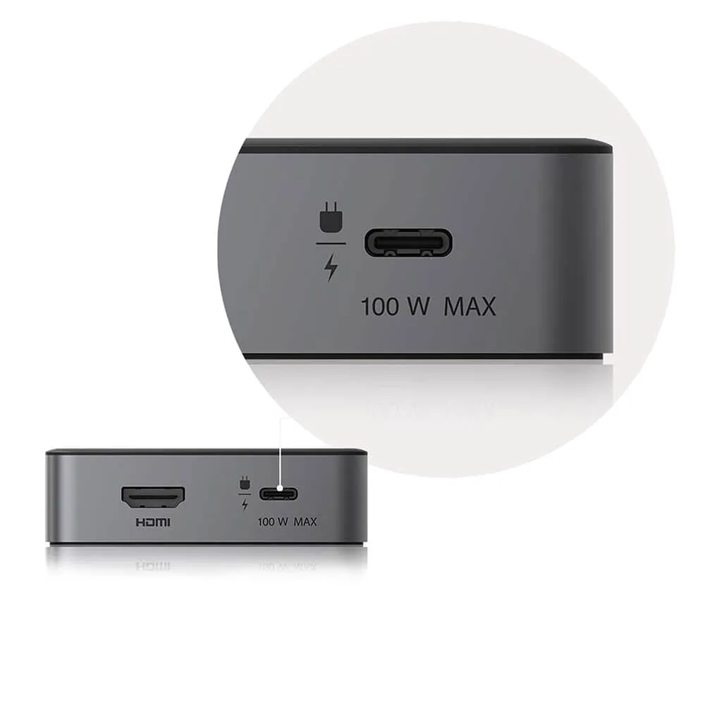 USB Hub 4-Port HDMI 4K Pass-Through Charging - product view 6