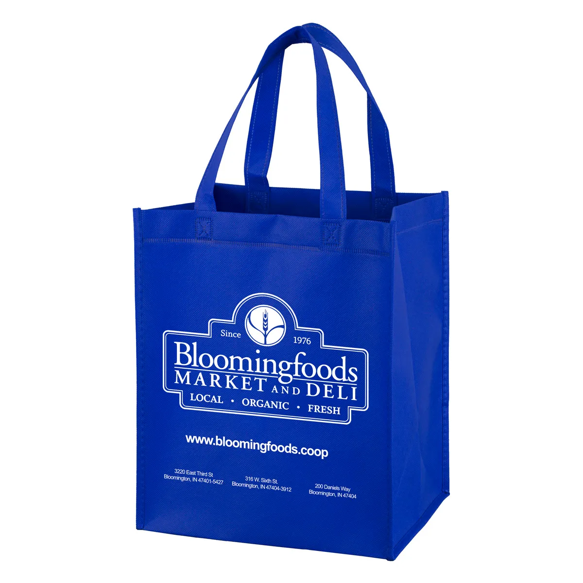 Custom Tote Bag Large Imprint Non-Woven Grocery - 10 x 12 in - product view 8