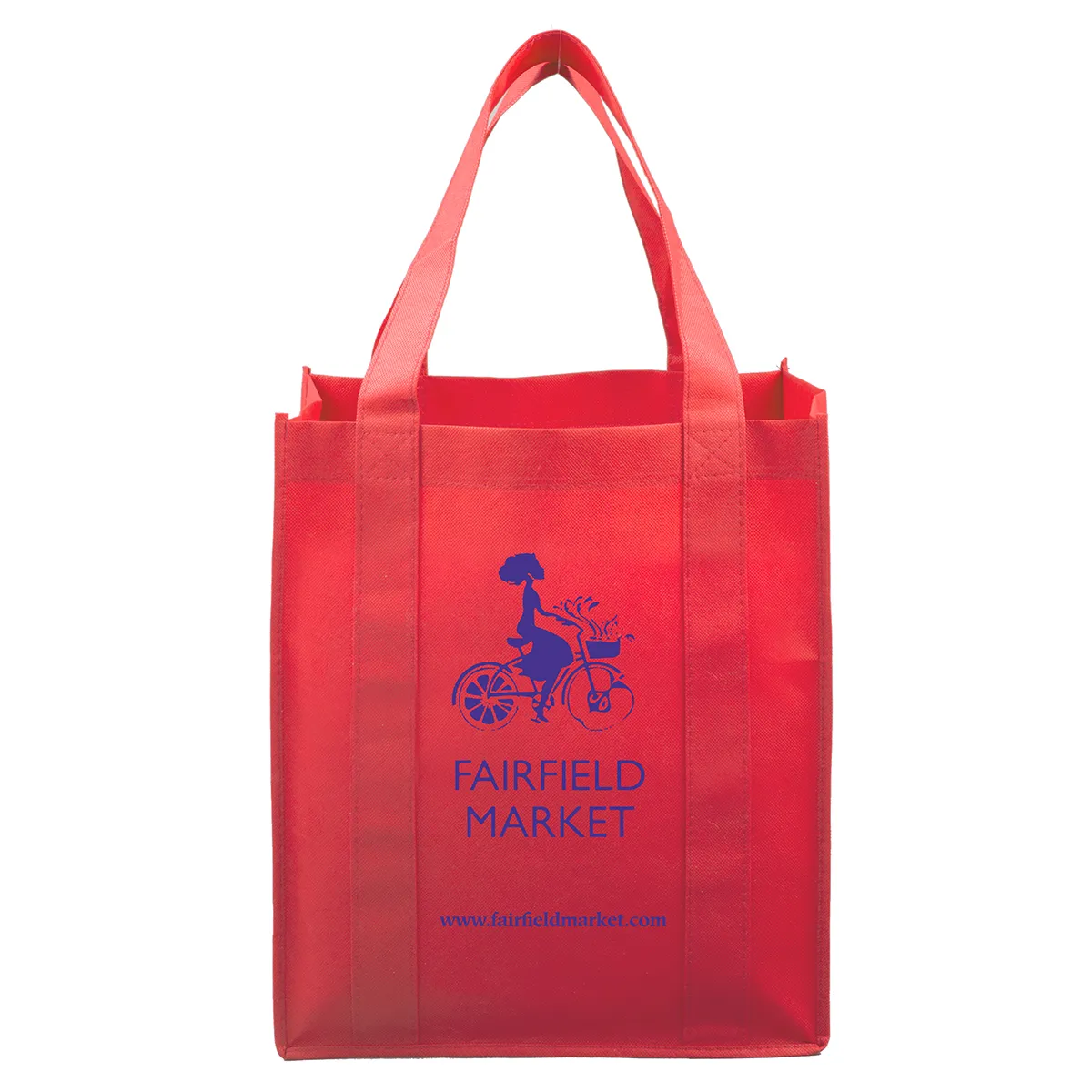 Super Mega Grocery Tote Bag Reinforced Bottom - 13 x 15 in - product view 2