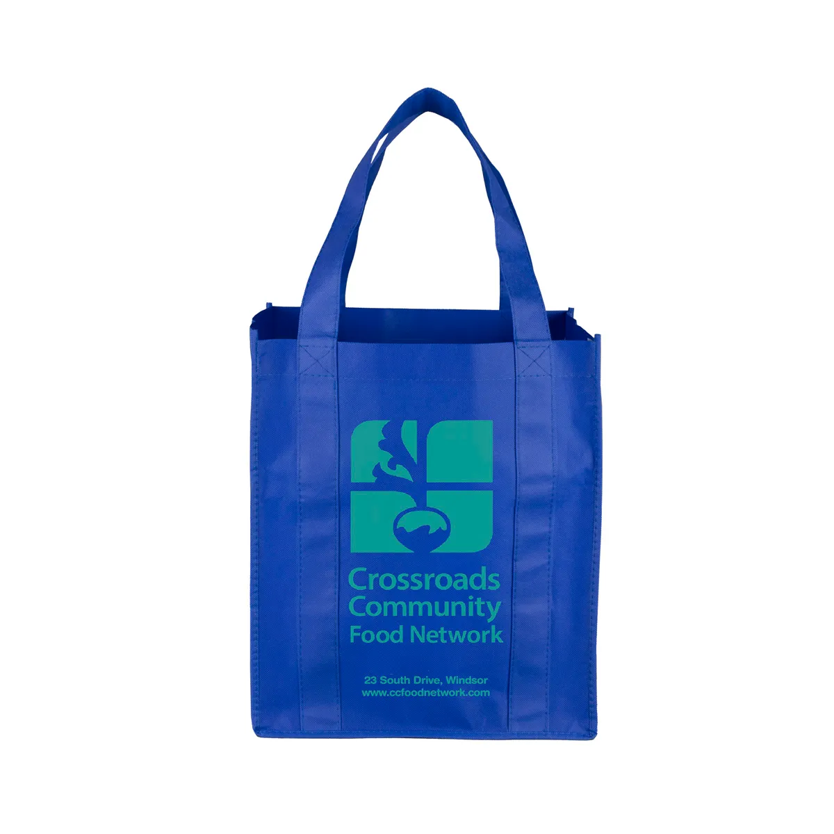 Super Mega Grocery Tote Bag Reinforced Bottom - 13 x 15 in - product view 14