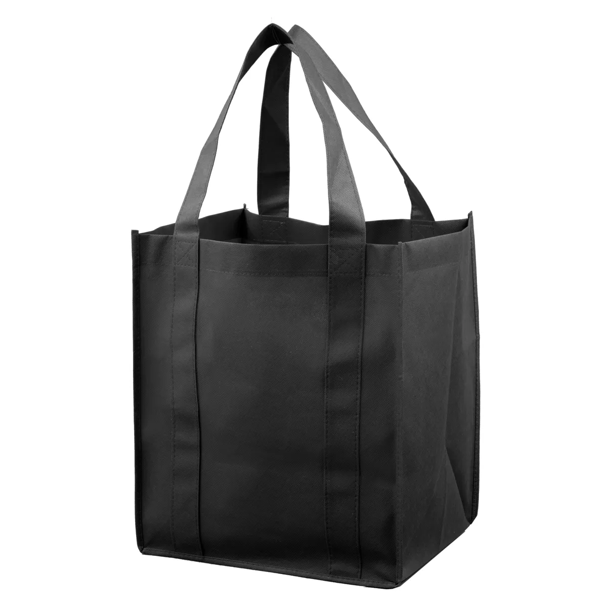 Super Mega Grocery Tote Bag Reinforced Bottom - 13 x 15 in - product view 32