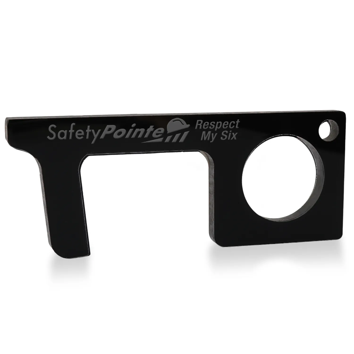 Touchless Sanitary Key Black Acrylic Door Opener - 4 x 1.5 in - product view 7