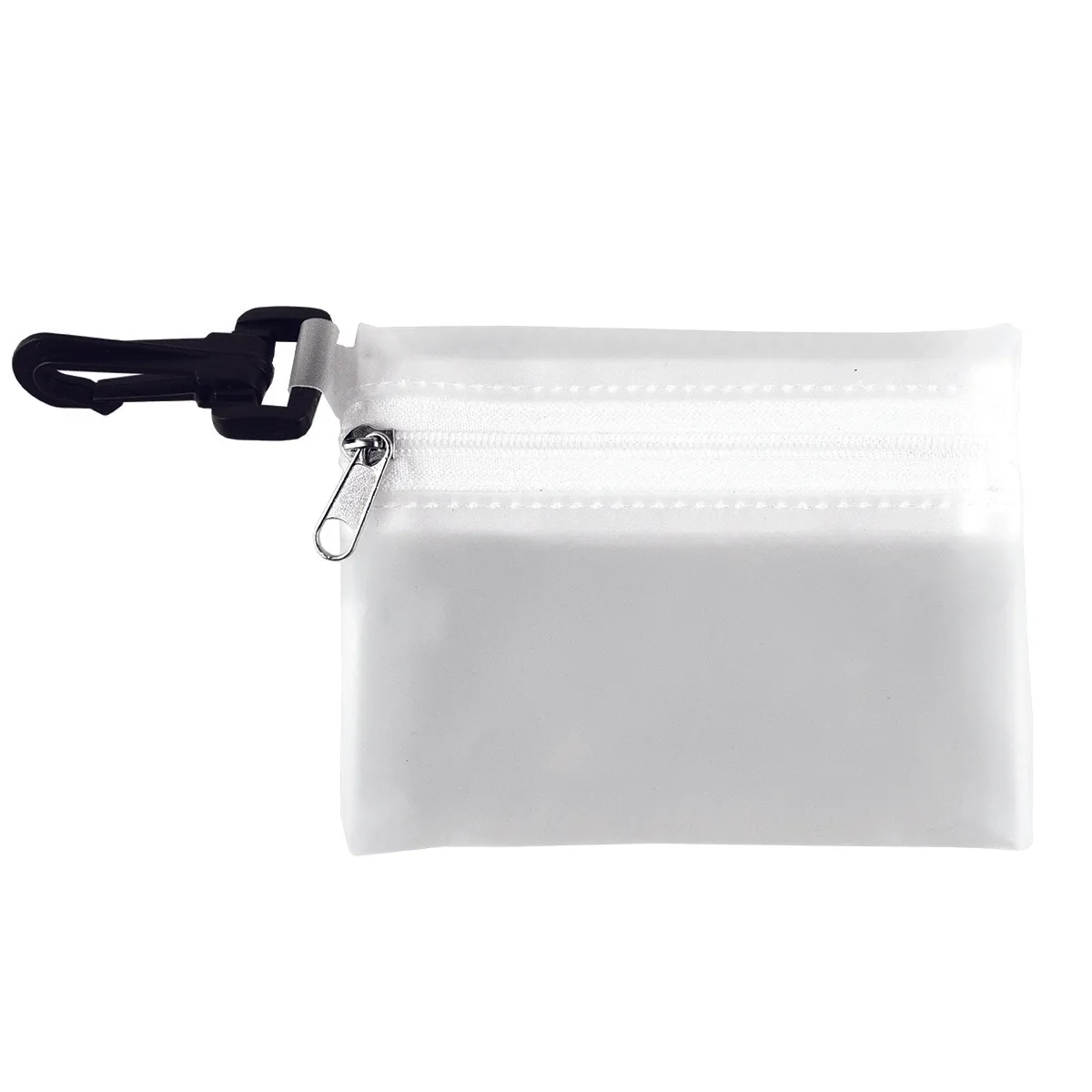 Translucent Storage Pouch Zipper Acrylic Hook - 4.9 x 3.5 in - product view 12