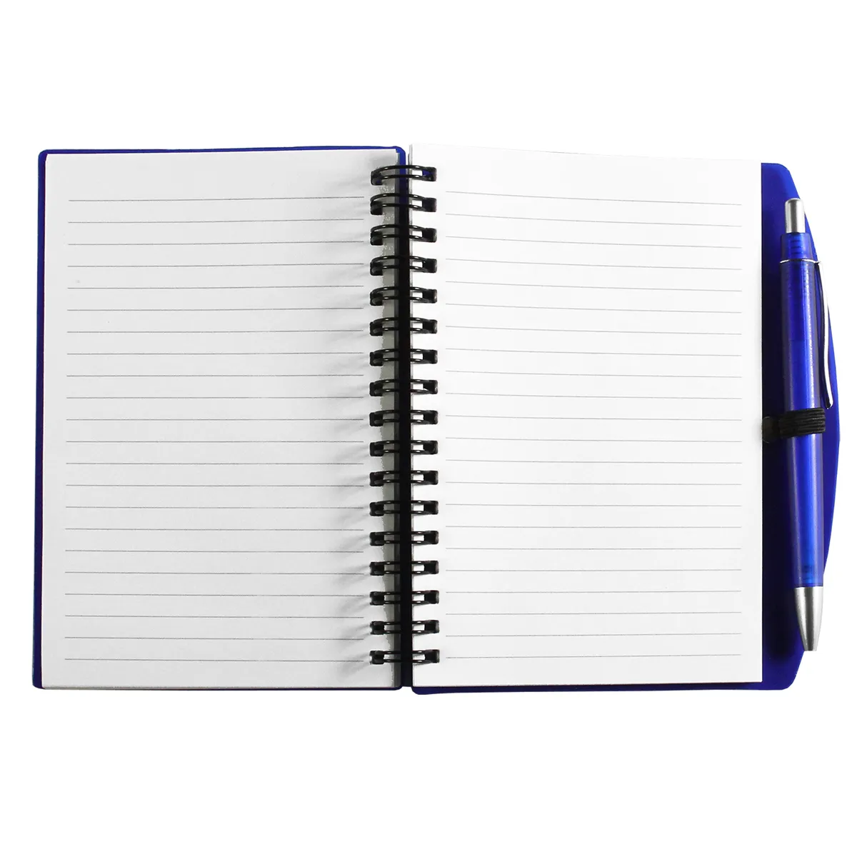 Pocket Notebook with Pen Polypropylene Cover - 5.3 x 6.1 in - product view 5