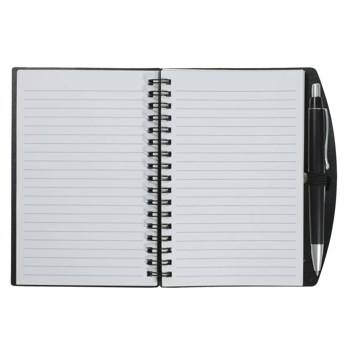 Pocket Notebook with Pen Polypropylene Cover - 5.3 x 6.1 in - product view 7