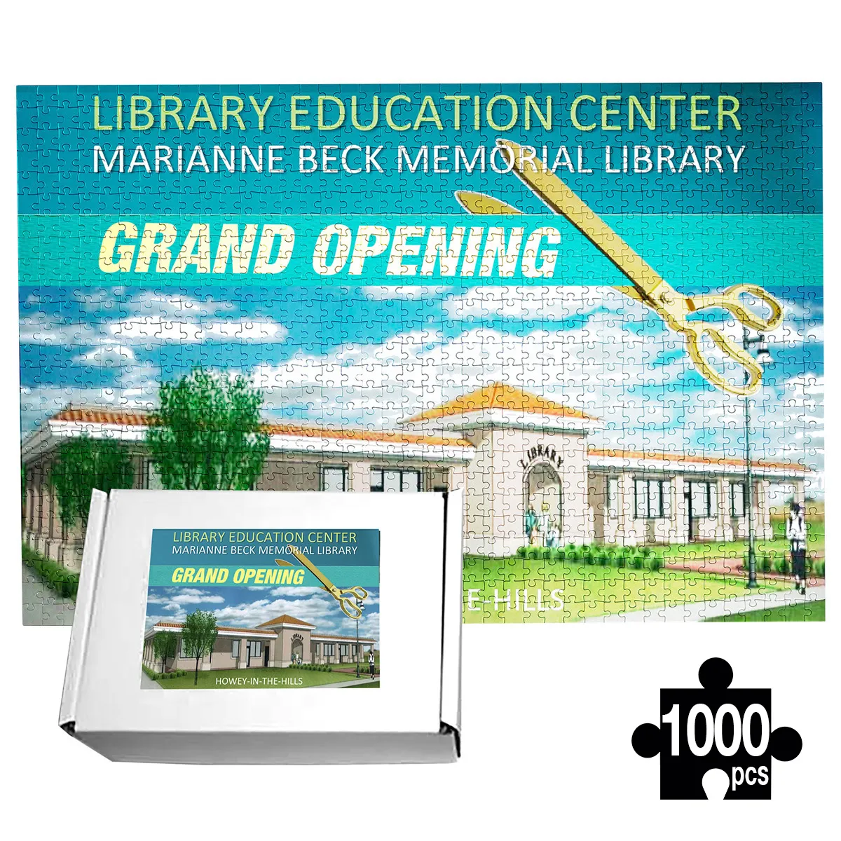 Jigsaw Puzzle 1000 Piece Full Color Custom - 29.31 x 19.75 in