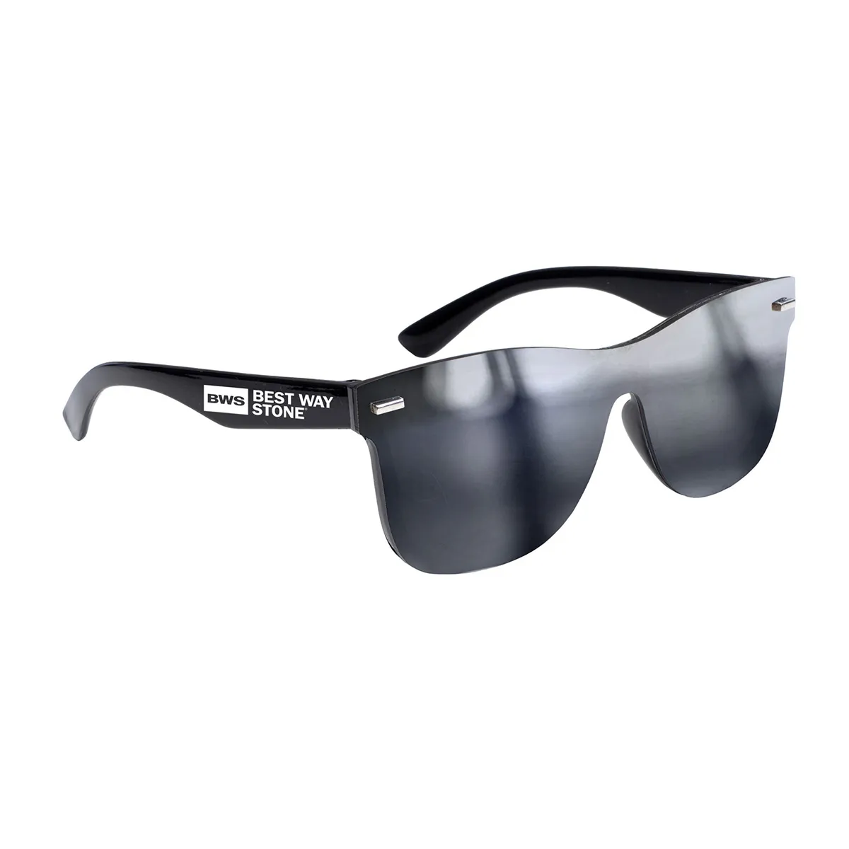 Rimless Reflective Sunglasses Single Lens UV Protection - product view 7