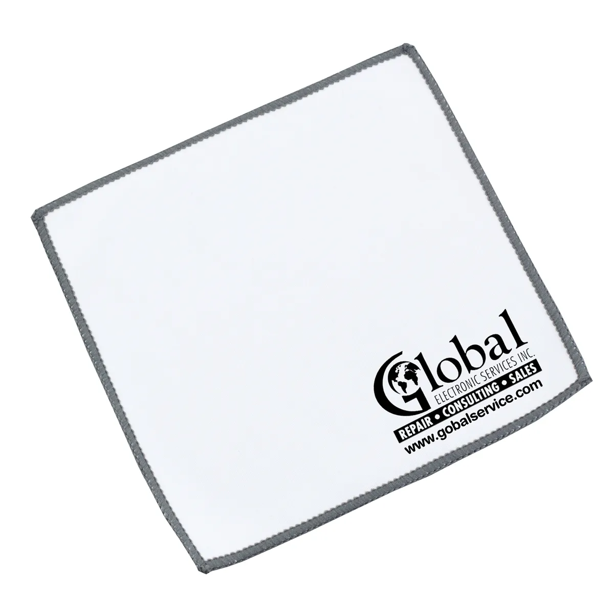 Microfiber Cleaning Cloth Double-Sided Spot Color - 6 x 6 in - product view 4