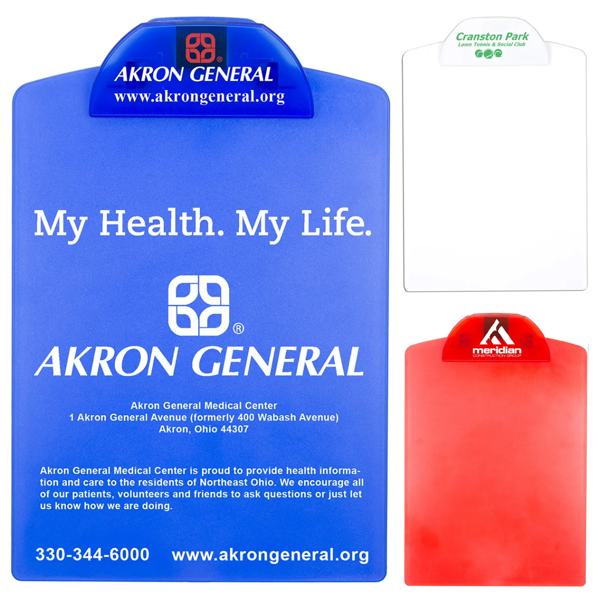 "DWIGHT" Letter Size Clipboard with Imprintable Clip - promotional product with custom logo