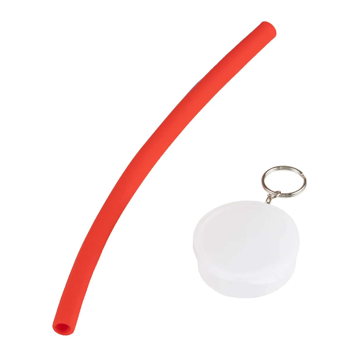 Silicone Straw Reusable Flexible Wide Mouth - 10 in Long - product view 11