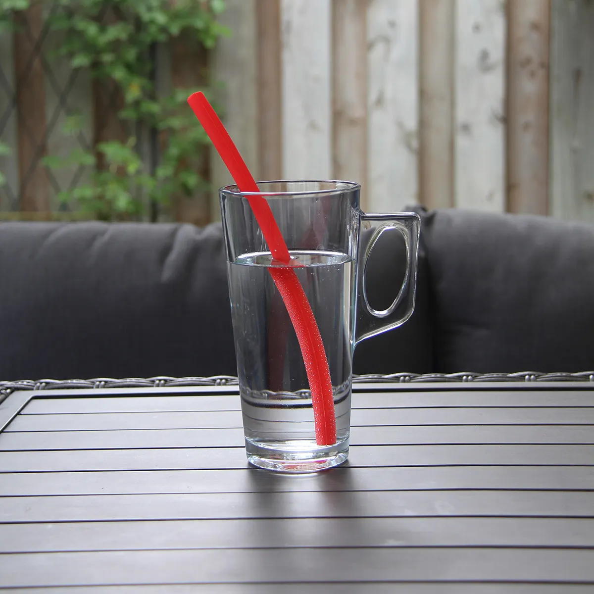 Silicone Straw Reusable Flexible Wide Mouth - 10 in Long - product view 18