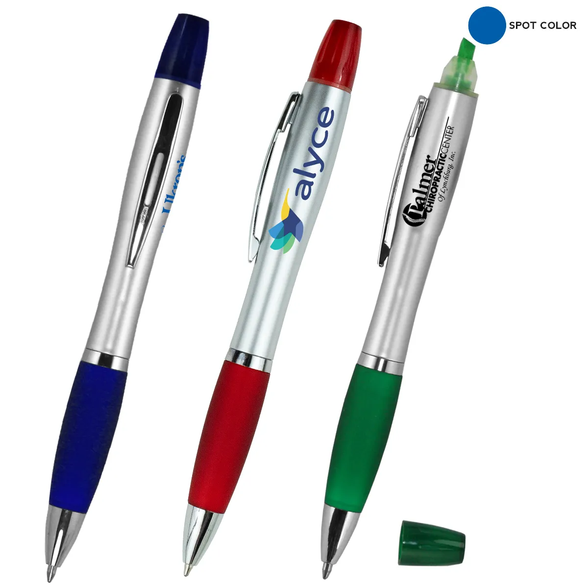 Pen Highlighter Combo Elite Twist Action - 5.25 x 0.75 in