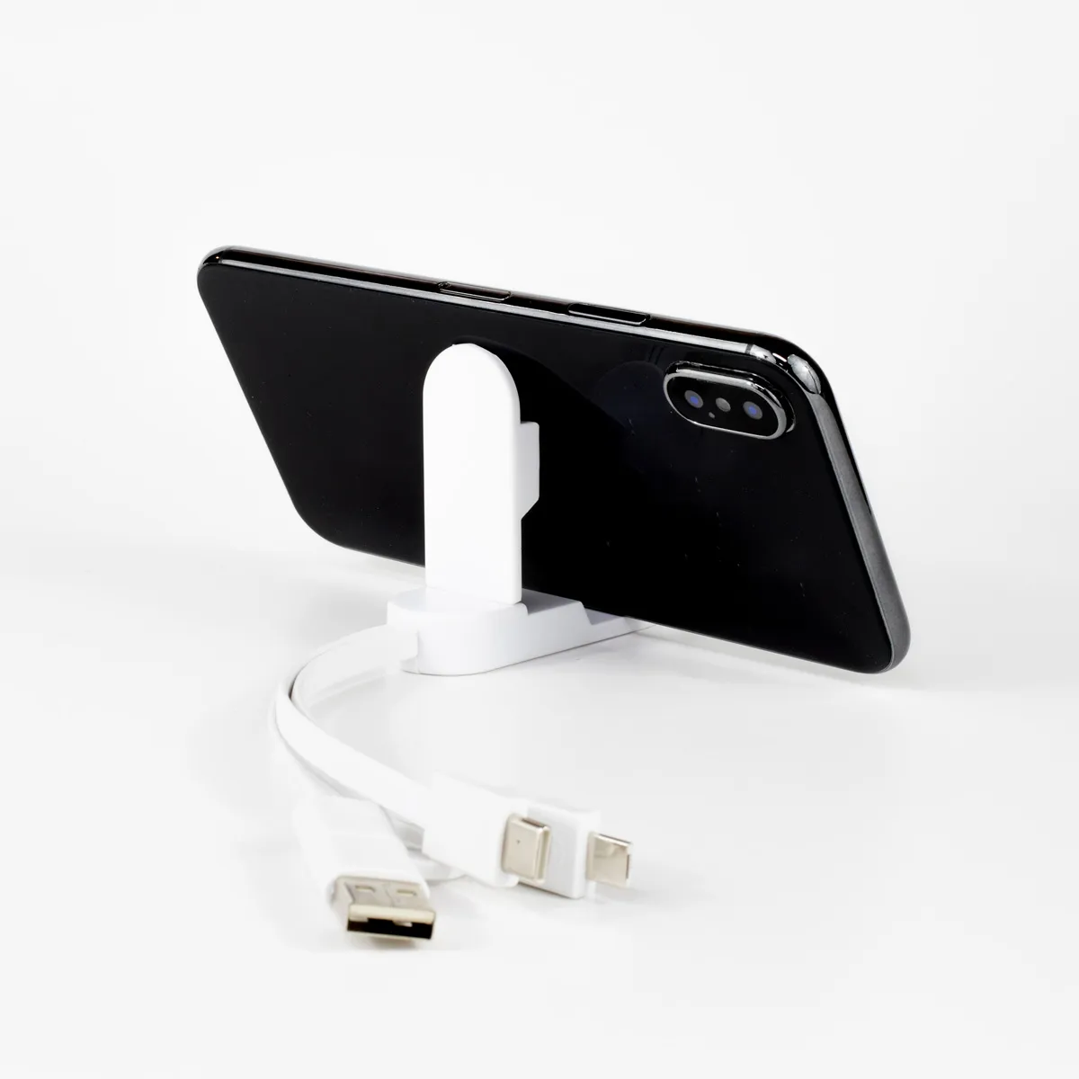 Phone Charging Cable 5-in-1 with Stand Acrylic - 9.4 x 0.8 in - product view 22