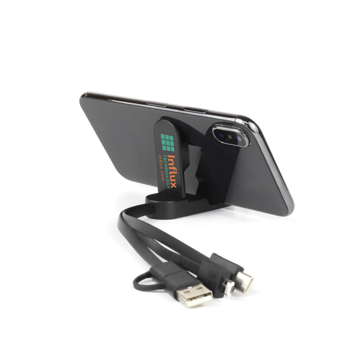 Phone Charging Cable 5-in-1 with Stand Acrylic - 9.4 x 0.8 in - product view 24