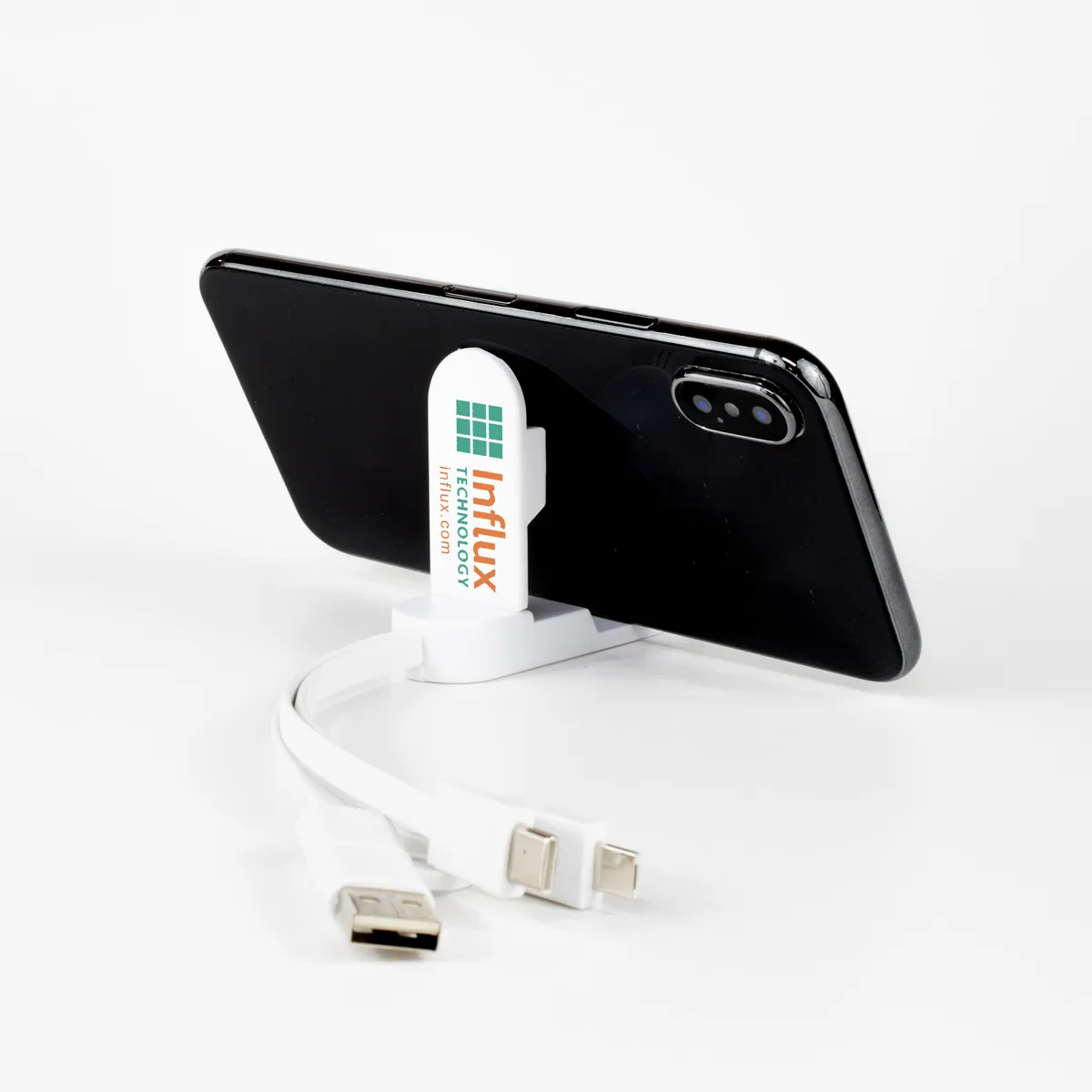 Phone Charging Cable 5-in-1 with Stand Acrylic - 9.4 x 0.8 in - product view 25