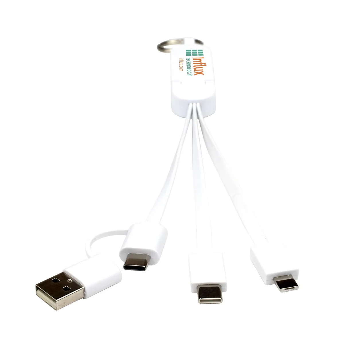 Phone Charging Cable 5-in-1 with Stand Acrylic - 9.4 x 0.8 in - product view 46