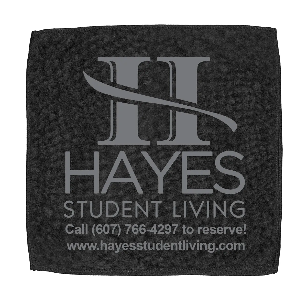 Microfiber Rally Towel Recycled RPET Heavy Duty - 12 x 12 in - product view 7