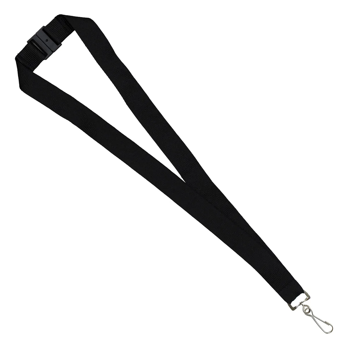 Custom Lanyard Polyester Breakaway Safety Release - 1 in Wide - product view 2