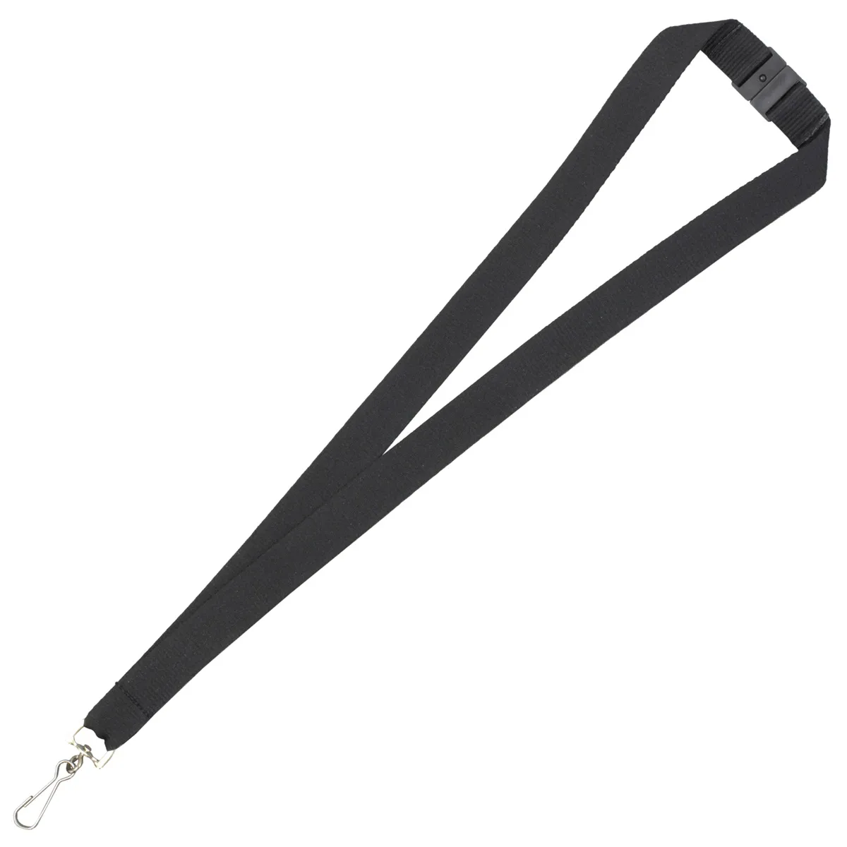 Custom Lanyard Polyester Breakaway Swivel Clip - 3/4 in Wide - product view 2