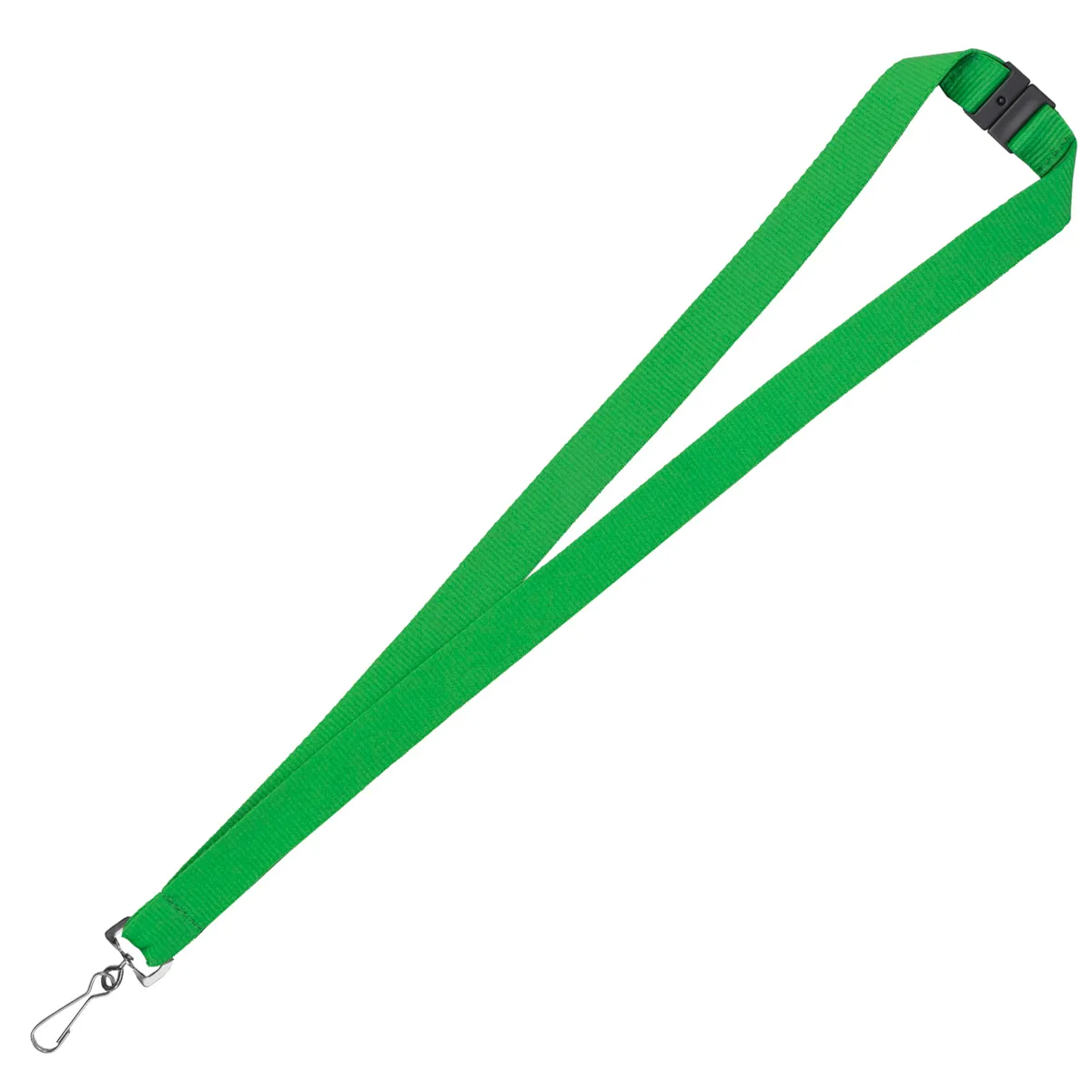 Custom Lanyard Polyester Breakaway Swivel Clip - 3/4 in Wide - product view 3