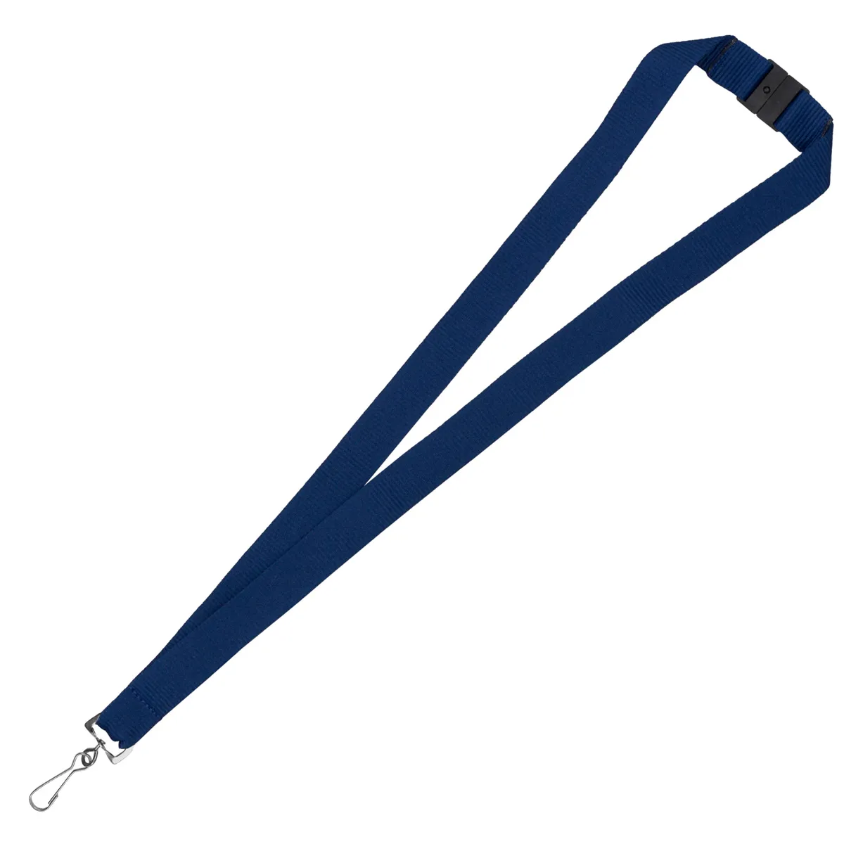 Custom Lanyard Polyester Breakaway Swivel Clip - 3/4 in Wide - product view 4
