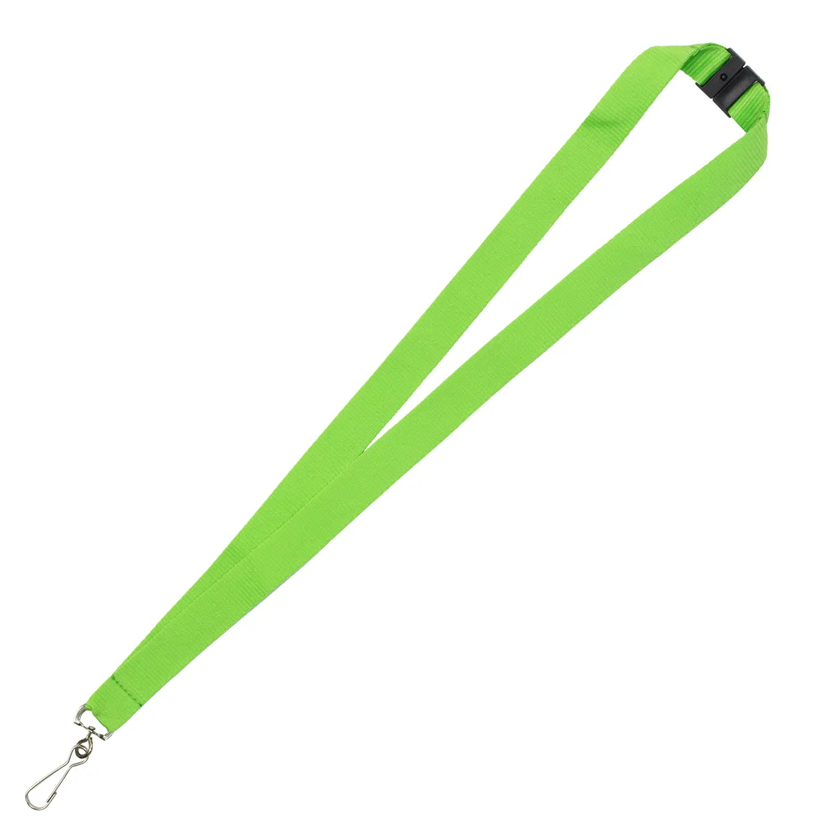 Custom Lanyard Polyester Breakaway Swivel Clip - 3/4 in Wide - product view 5
