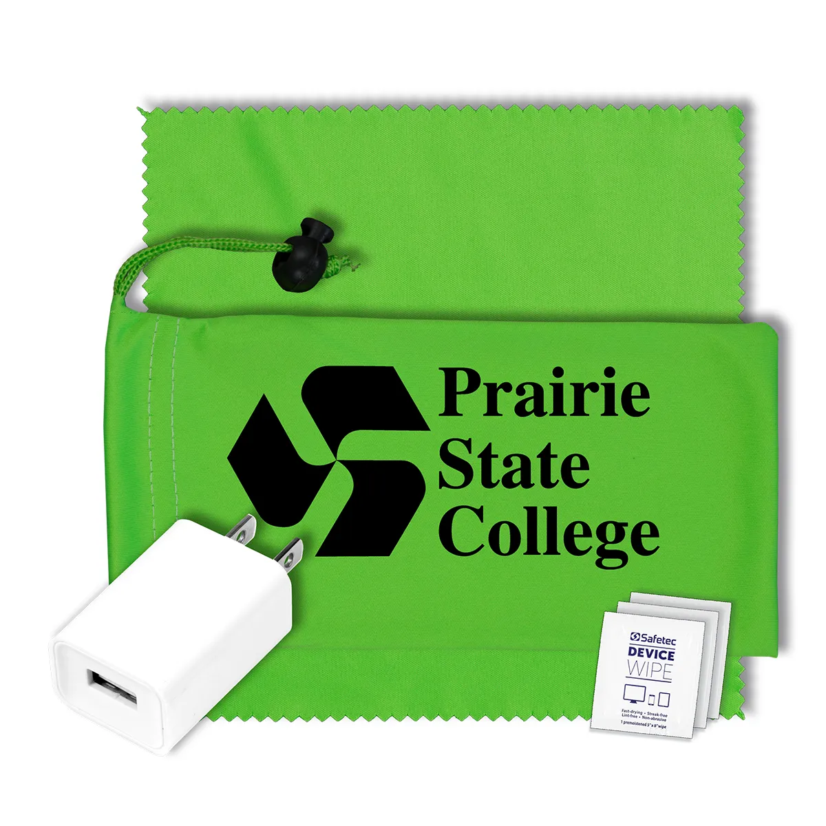 Mobile Tech Wall Charger Kit UL Listed Microfiber - 3.5 x 7 in - product view 3